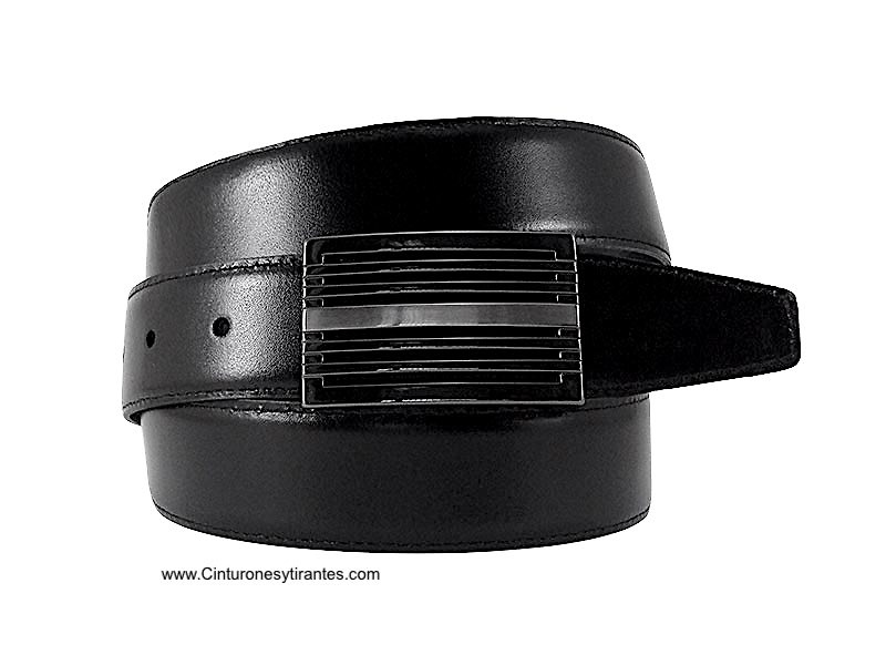 BLACK AND MAROON REVERSIBLE LEATHER BELT WITH REVERSIBLE DESIGNER BUCKLE 