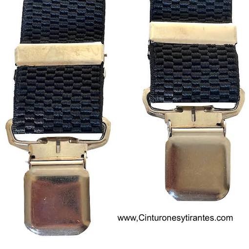 BLACK WIDE AND STURDY THOR STRAPS WITH STRONG METAL TEETH AND ADJUSTERS 