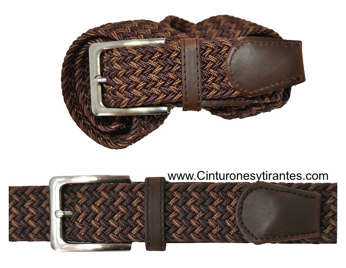 BRAIDED ELASTIC BELT COLOR COMBINATION 