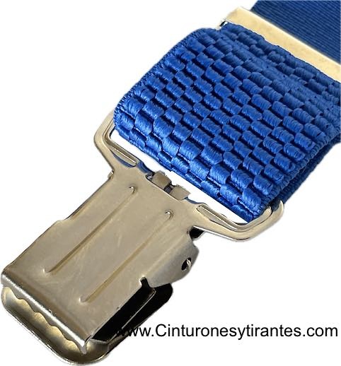 THOR WIDE AND STRONG BLUE BRACES WITH LARGE METAL CLAMPS WITH ADJUSTER 